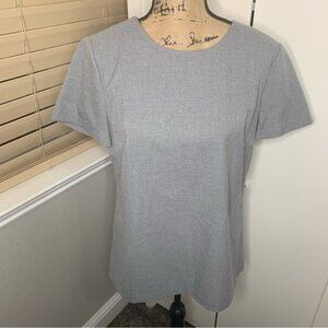 Banana Republic Back Plunge Bow Blouse